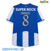 Camisa de time de futebol Porto Victor Froholdt #8 Replicas 1º Equipamento 2025-26 Manga Curta
